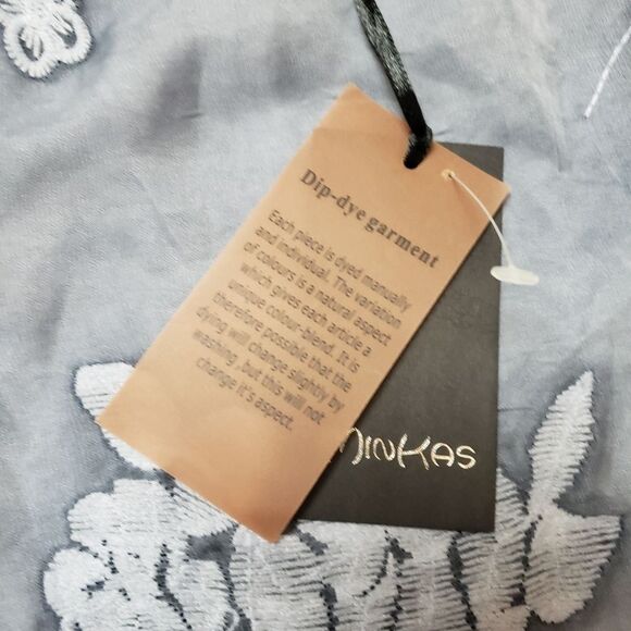 Minkas layered tunic tank top with lace accents size small - Picture 6 of 8